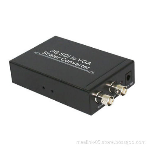 3G SDI to VGA scaler converter, allows SD-SDI, HD-SDI & 3G-SDI signals to be shown on VGA displays